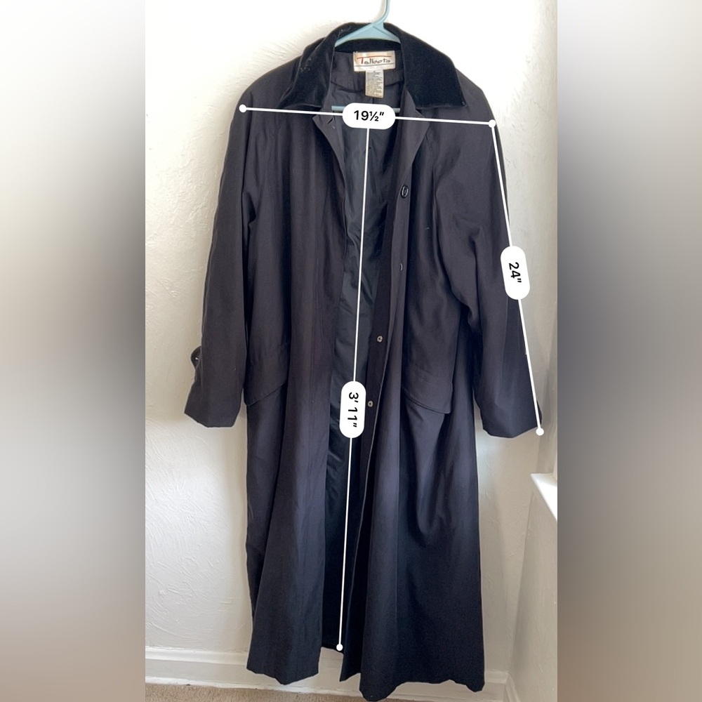 Talbots Duster Overcoat